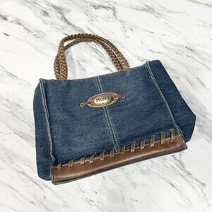 Y2K Mudd Denim Shoulder Bag
